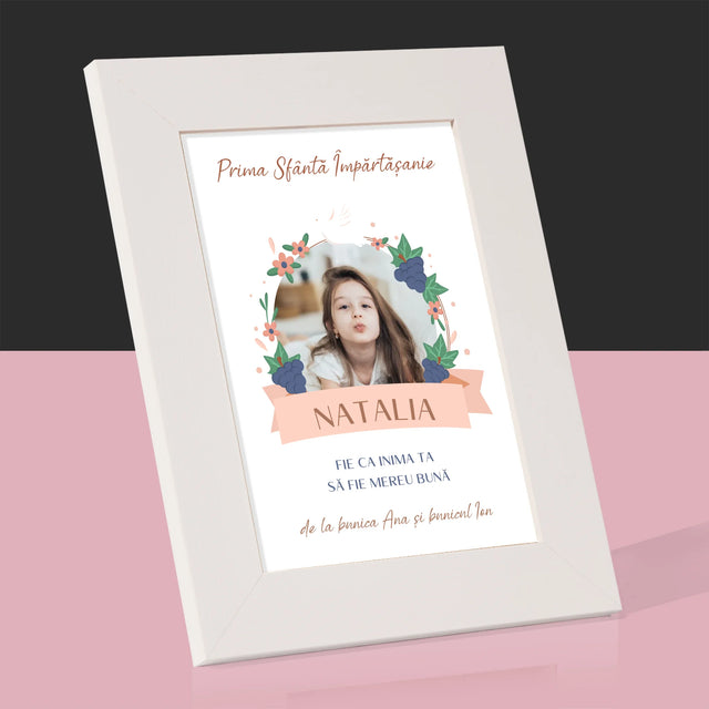 Fotografie Si Semnătură: Bunătate În Inima Împărtășirii - Ramă Pentru Fotografii (Horizontală)