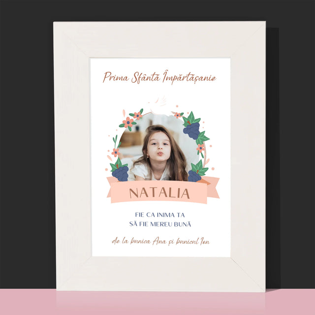 Fotografie Si Semnătură: Bunătate În Inima Împărtășirii - Ramă Pentru Fotografii (Horizontală)