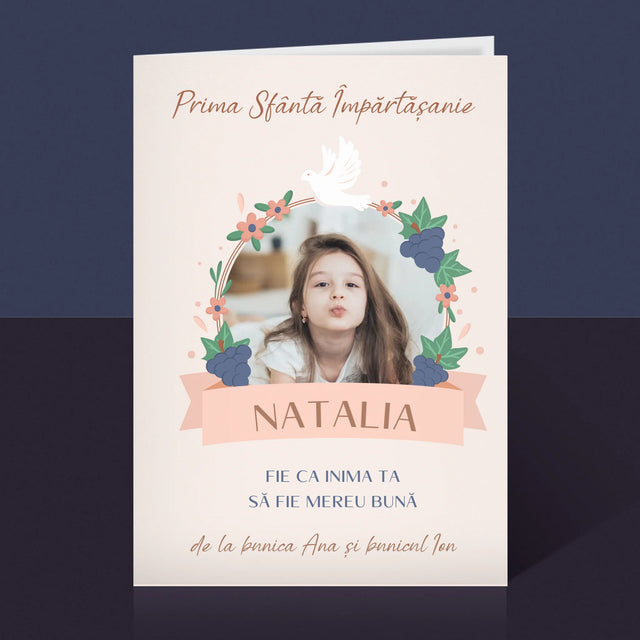 Fotografie Si Semnătură: Bunătate În Inima Împărtășirii - Card Cu Felicitări