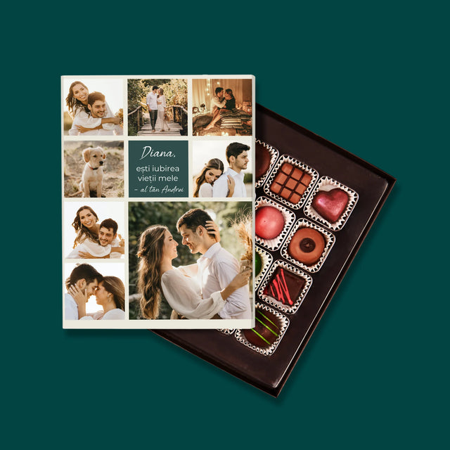 Colaj De Fotografii: Colaj De Dragoste - Praline