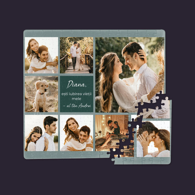Colaj De Fotografii: Colaj De Dragoste - Puzzle
