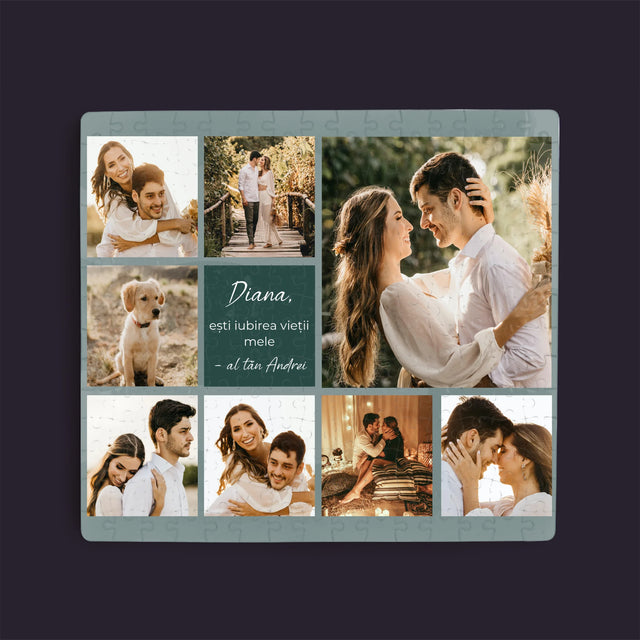 Colaj De Fotografii: Colaj De Dragoste - Puzzle