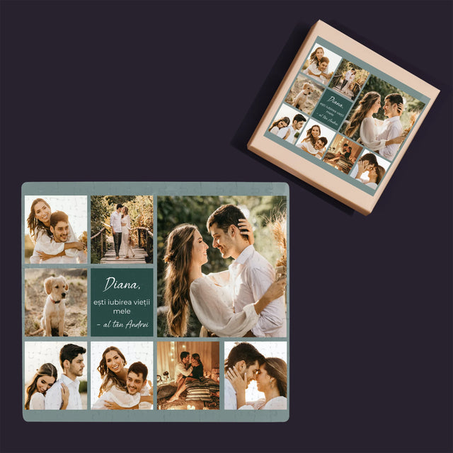 Colaj De Fotografii: Colaj De Dragoste - Puzzle