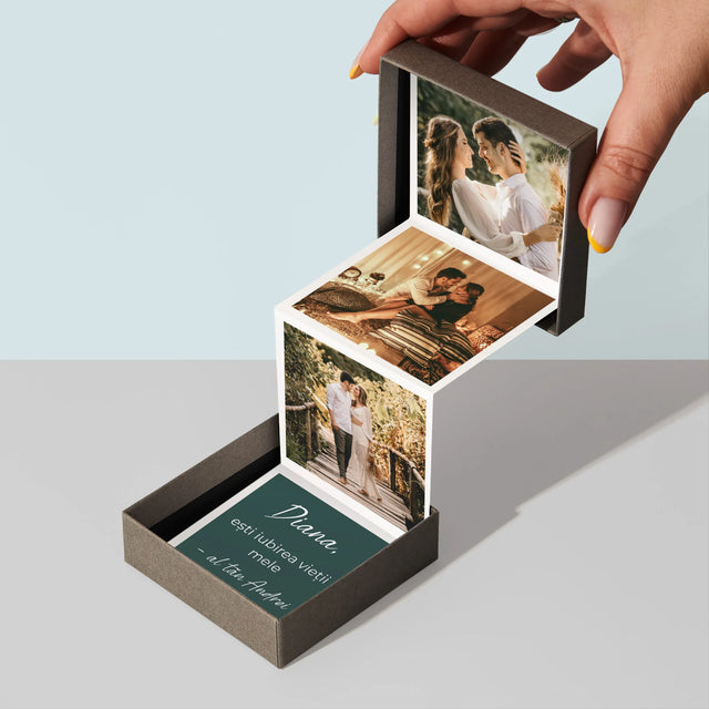 Colaj De Fotografii: Colaj De Dragoste - Set De Fotografii Pliante