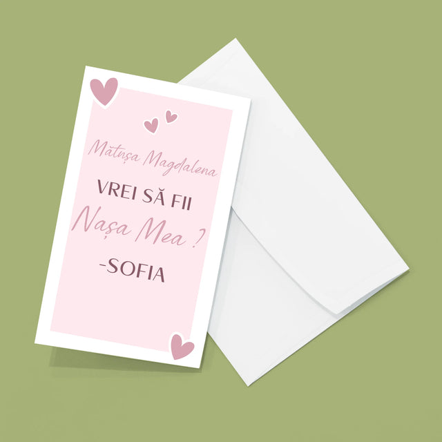 Colaj De Fotografii: Vrei Să Fii Nașa Mea - Set Mare Fotografii Pliante