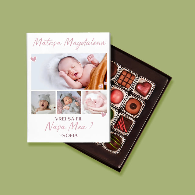 Colaj De Fotografii: Vrei Să Fii Nașa Mea - Praline