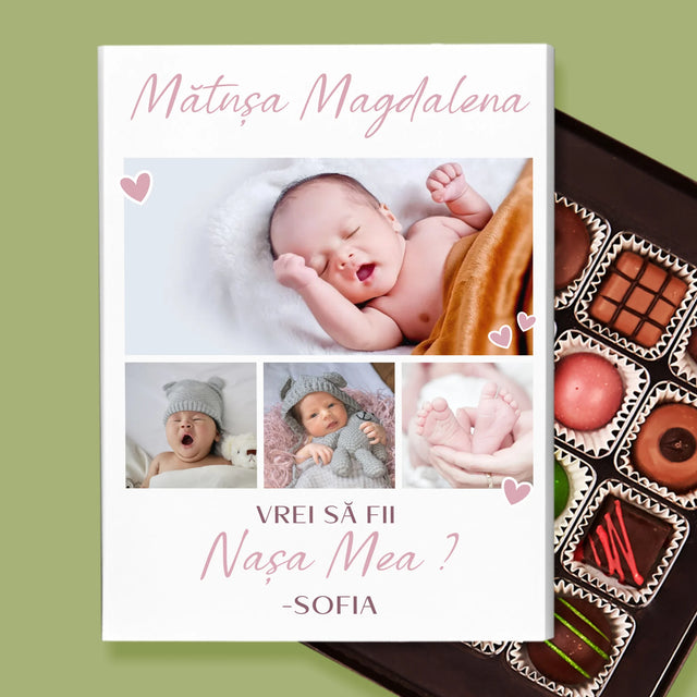 Colaj De Fotografii: Vrei Să Fii Nașa Mea - Praline