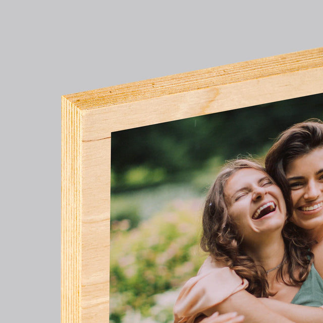 Imprimare pe lemn - verticală