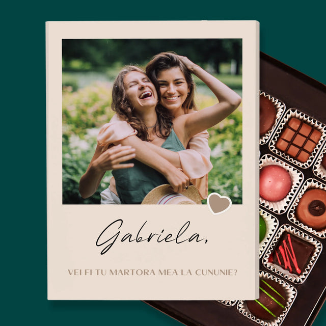 Fotografie Si Semnătură: Fii Martora Mea La Cununie - Praline