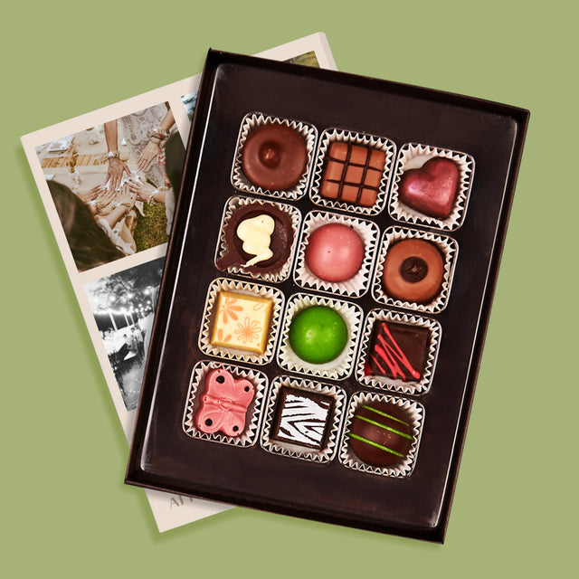 Colaj De Fotografii: Mulțumesc Colaj De Fotografii Pentru Martoră La Cununie - Praline