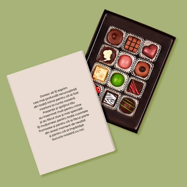 Colaj De Fotografii: Mulțumesc Colaj De Fotografii Pentru Martoră La Cununie - Praline