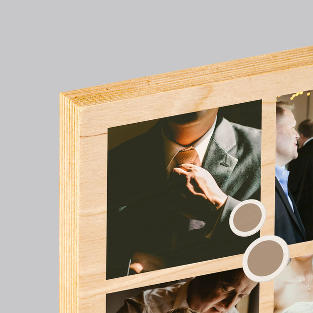 Imprimare pe lemn - verticală