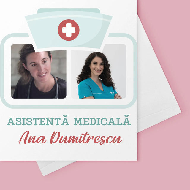 Colaj De Fotografii: Cea Mai Minunată Asistentă Medicală - Card Cu Felicitări