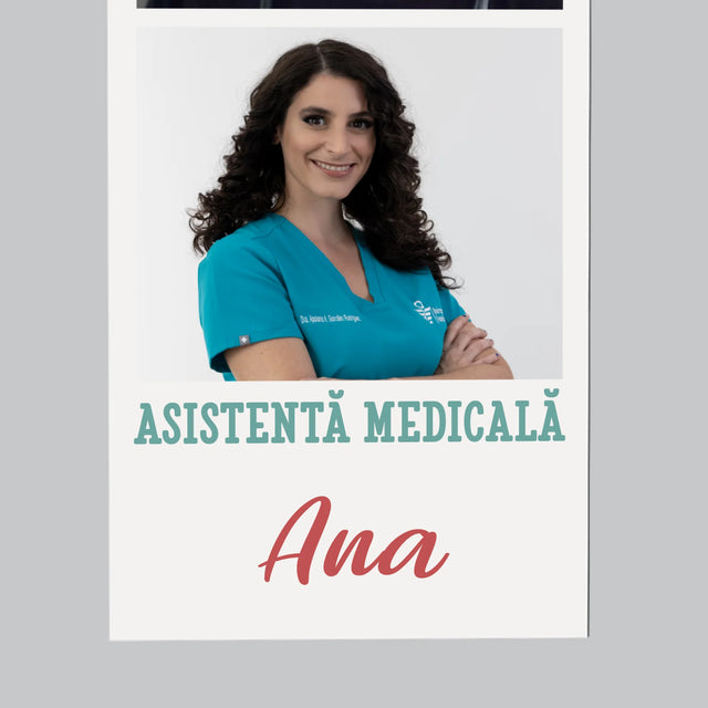 Colaj De Fotografii: Cea Mai Minunată Asistentă Medicală - Magnet Pe Fregider