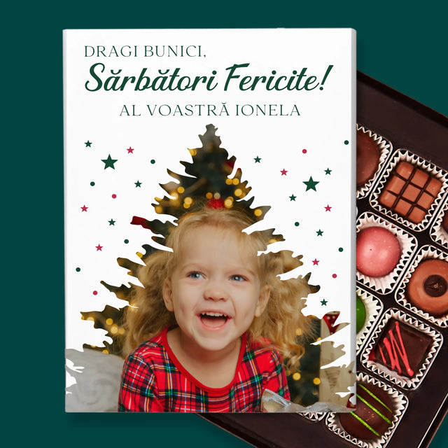 Formă Din Fotografii: Brad Sărbători - Praline