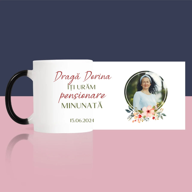Fotografie Si Semnătură: Pensionare Minunată - Cană