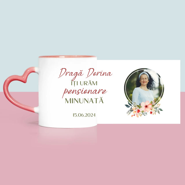 Fotografie Si Semnătură: Pensionare Minunată - Cană