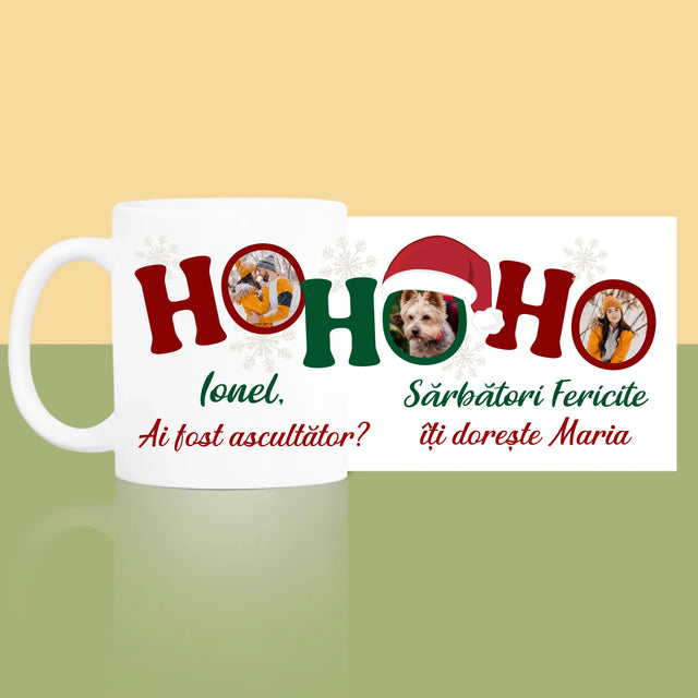 Colaj De Fotografii: Ho Ho Ho - Cană