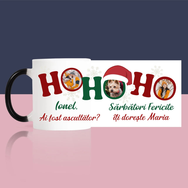 Colaj De Fotografii: Ho Ho Ho - Cană