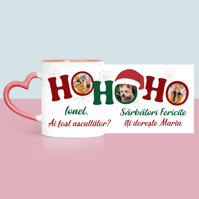 Colaj De Fotografii: Ho Ho Ho - Cană