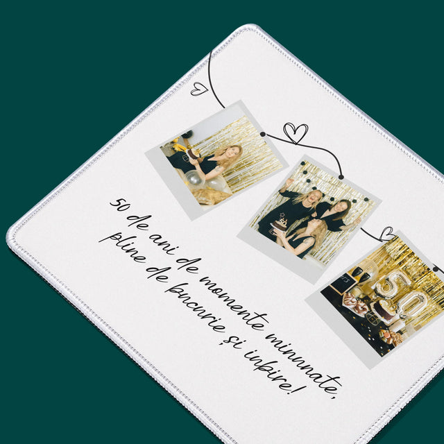 Colaj De Fotografii: 50 De Ani De Minunate Momente - Mouse Pad