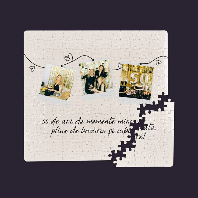 Colaj De Fotografii: 50 De Ani De Minunate Momente - Puzzle