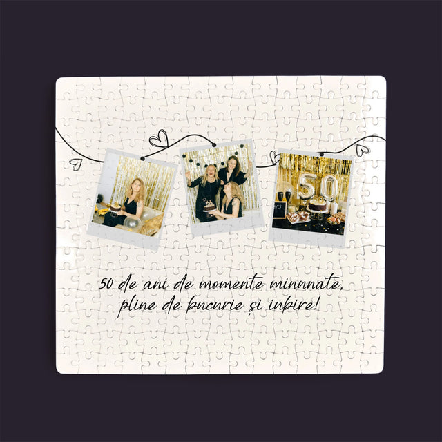 Colaj De Fotografii: 50 De Ani De Minunate Momente - Puzzle