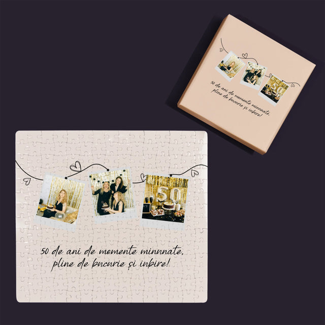 Colaj De Fotografii: 50 De Ani De Minunate Momente - Puzzle