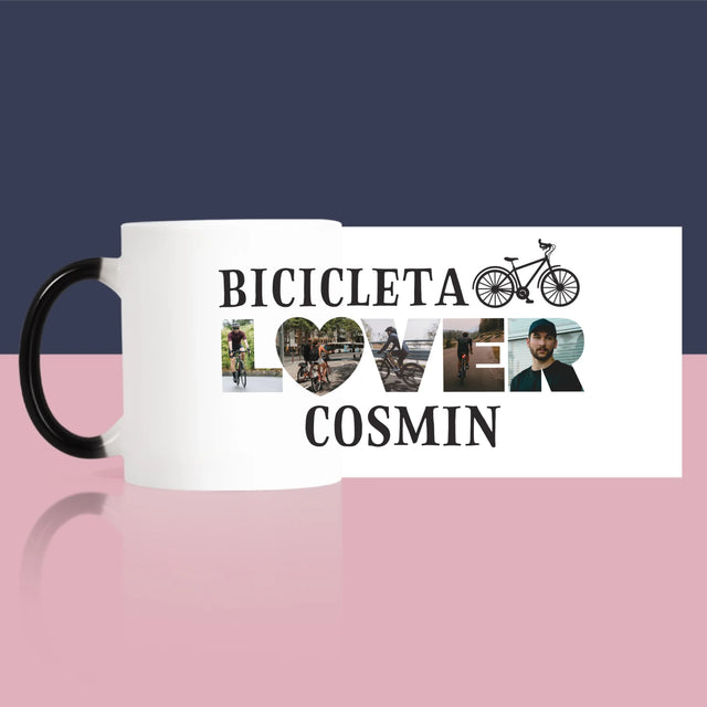 Cuvânt Din Fotografii: Bicicleta Lover - Cană