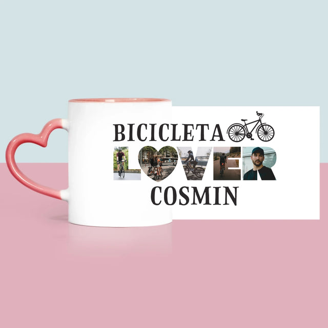 Cuvânt Din Fotografii: Bicicleta Lover - Cană