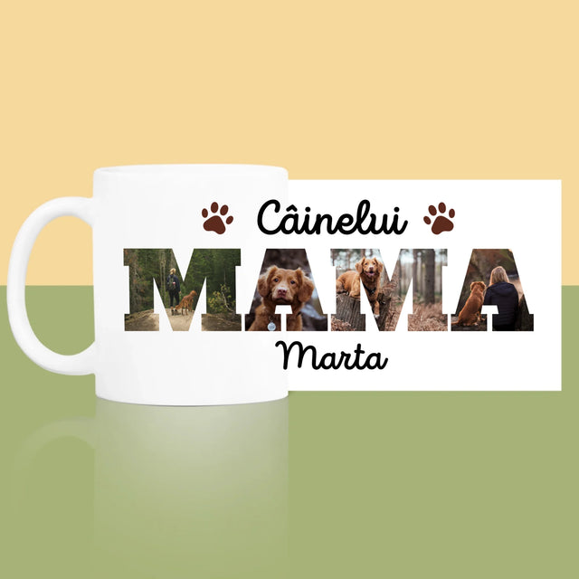 Cuvânt Din Fotografii: Mama Câinelui Din Fotografiile Tale - Cană
