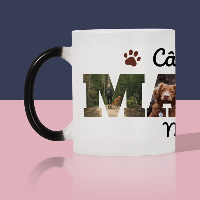 Cuvânt Din Fotografii: Mama Câinelui Din Fotografiile Tale - Cană