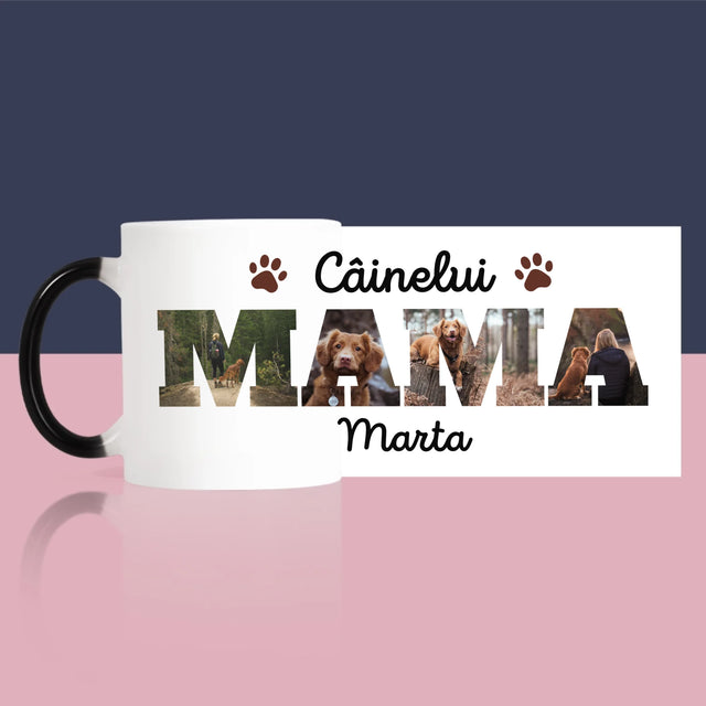 Cuvânt Din Fotografii: Mama Câinelui Din Fotografiile Tale - Cană