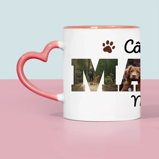 Cuvânt Din Fotografii: Mama Câinelui Din Fotografiile Tale - Cană