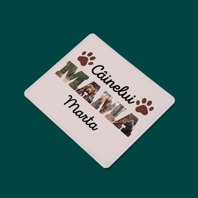Cuvânt Din Fotografii: Mama Câinelui Din Fotografiile Tale - Mouse Pad