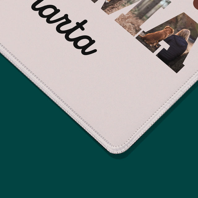 Cuvânt Din Fotografii: Mama Câinelui Din Fotografiile Tale - Mouse Pad