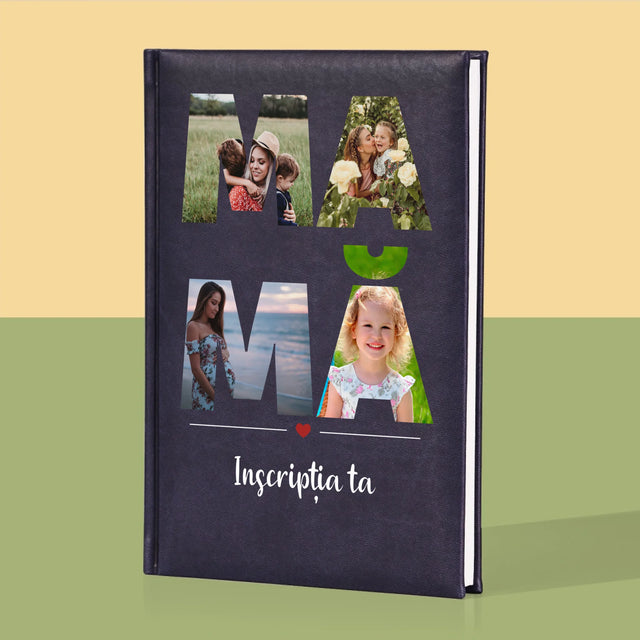 Cuvânt Din Fotografii: Mamă Din Fotografiile Tale - Carte Pentru Notițe Cu Fotografie