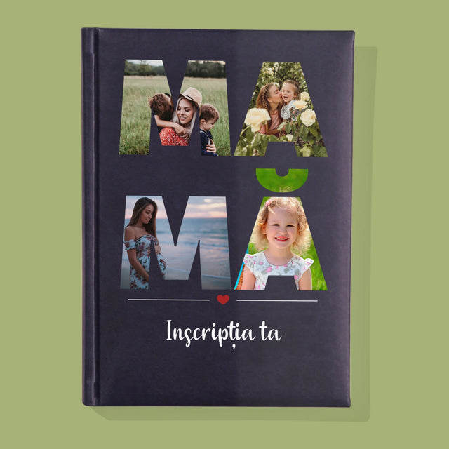 Cuvânt Din Fotografii: Mamă Din Fotografiile Tale - Carte Pentru Notițe Cu Fotografie