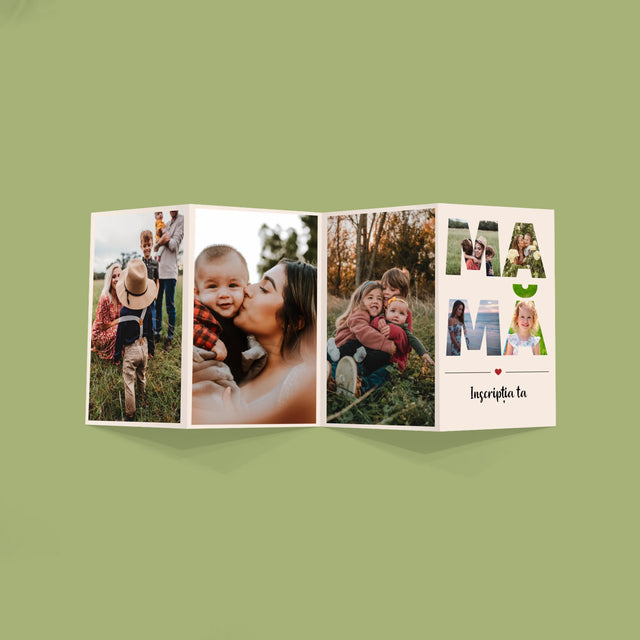 Cuvânt Din Fotografii: Mamă Din Fotografiile Tale - Set Mare Fotografii Pliante