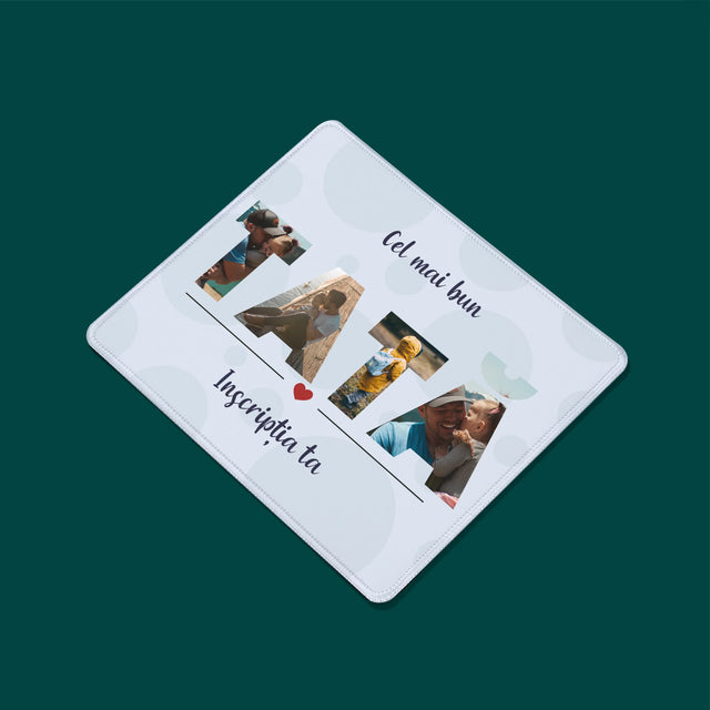 Cuvânt Din Fotografii: Fotografii Și Semnătură - Mouse Pad