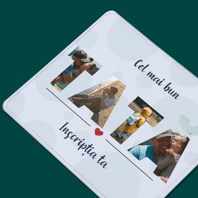 Cuvânt Din Fotografii: Fotografii Și Semnătură - Mouse Pad
