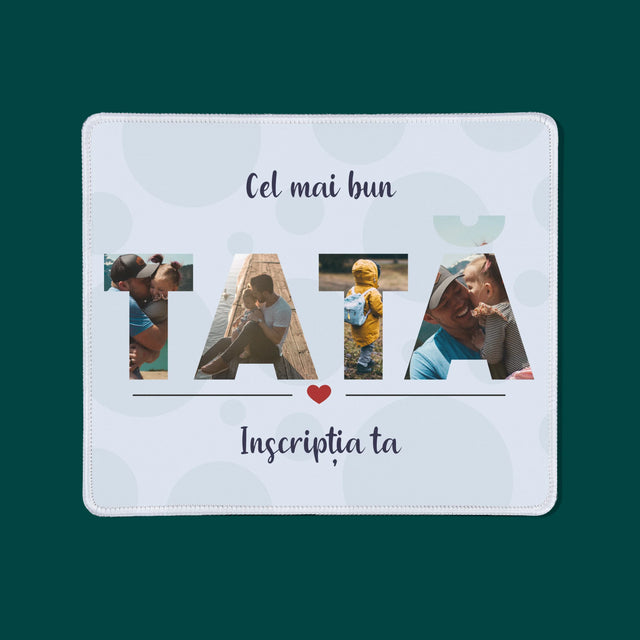 Cuvânt Din Fotografii: Fotografii Și Semnătură - Mouse Pad
