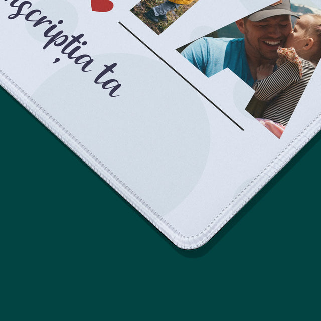 Cuvânt Din Fotografii: Fotografii Și Semnătură - Mouse Pad