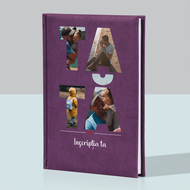 Cuvânt Din Fotografii: Tată Din Fotografiile Tale - Carte Pentru Notițe Cu Fotografie