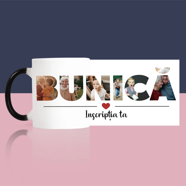 Cuvânt Din Fotografii: Bunică Din Fotografiile Tale - Cană