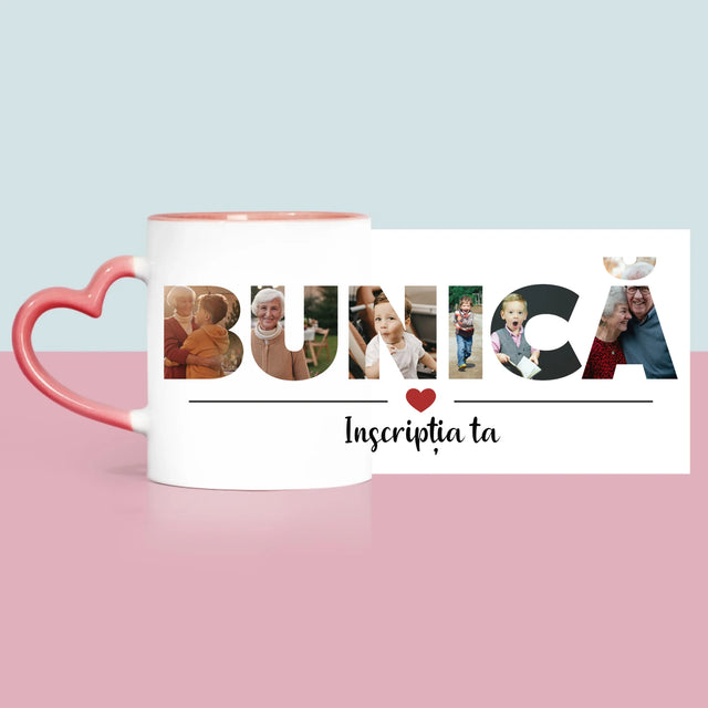 Cuvânt Din Fotografii: Bunică Din Fotografiile Tale - Cană