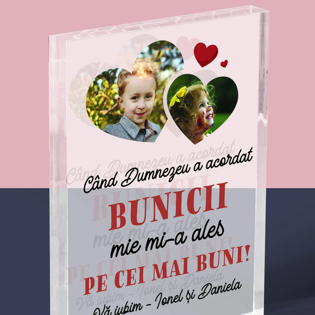 Colaj De Fotografii: Când Dumnezeu A Acordat Bunicii - Bloc Acrilic