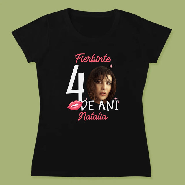 Fotografie Si Semnătură: Fierbinte La 40 De Ani - Tricou Pentru Femei