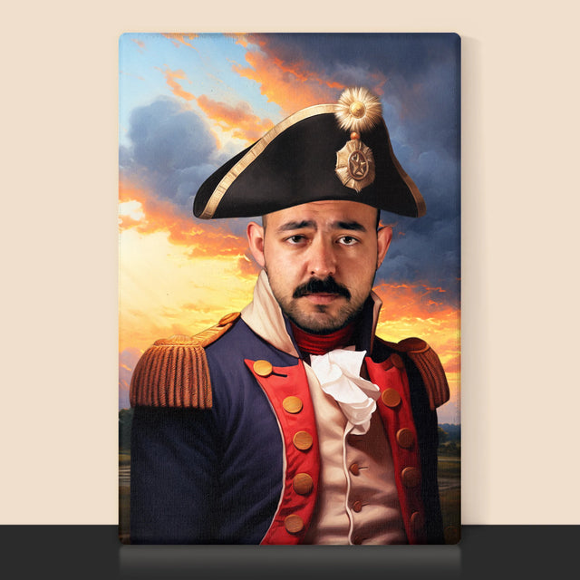 Portret Regal: General - Imprimare Cu Ramă 30X40 (Verticală)