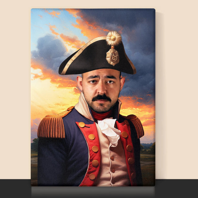 Portret Regal: General - Imprimare Cu Ramă 30X40 (Verticală)